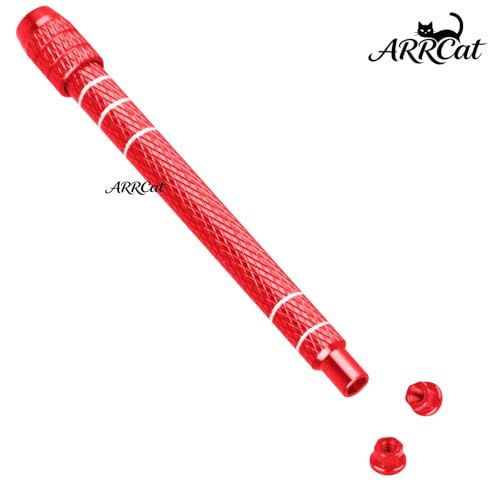 RC Screw Driver Set Tool Kit for 1/30 SCX30,1.5mm/2.0mm Phillips Screwdriver & 1.3mm Hex & T4 Plum & 6Pcs m2 Nut RC Car Repair Screwdrivers Set,for 1/30 SCX30 RC Crawler Truck Buggy,Red - color: Red - (Screw Driver Set)