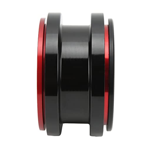 VBESTLIFE 4 PCS 2.9 Inch Wheels 12 Hole Alloy Wheels, 1/6 RC Car Wheels for AXAIL SCX6 1/6 RC Car - color: Red