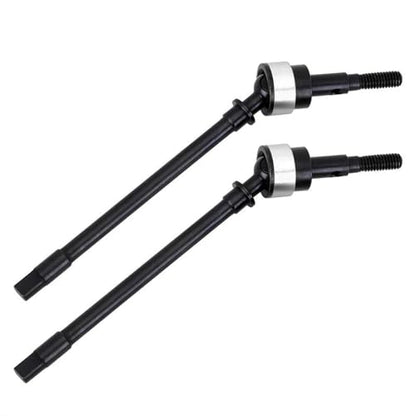 RC Spare Part for Axial for SCX10 1/10 Hard Steel Front Rear Axle CVD Drive Shaft Dogbone RC Crawler Upgrade Option Parts Replacement Car Accessories(Front 1) - color: Front 1