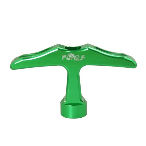 Alloy CNC Pull Starter Handle for Zenoah CY Rovan TSRC Engine (Green) | for 1/5 Hpi Rofun Km Baja Lois 5ive-T FG GoPed Redcat Rc Car Parts - color: Green