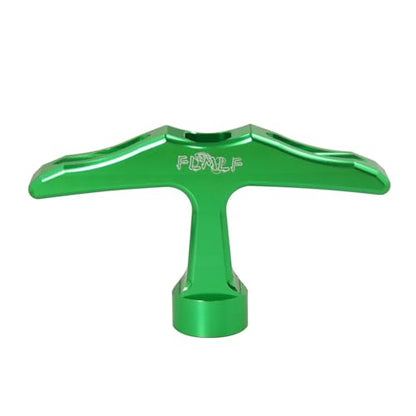 Alloy CNC Pull Starter Handle for Zenoah CY Rovan TSRC Engine (Green) | for 1/5 Hpi Rofun Km Baja Lois 5ive-T FG GoPed Redcat Rc Car Parts - color: Green