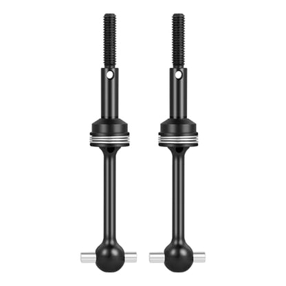 2pcs Steel Universal RC Car Front Rear CVD Drive Shaft Dogbone Joint Compatible with Tamiya TT01 TT01E 1/10 RC Drift Car Upgrade Parts