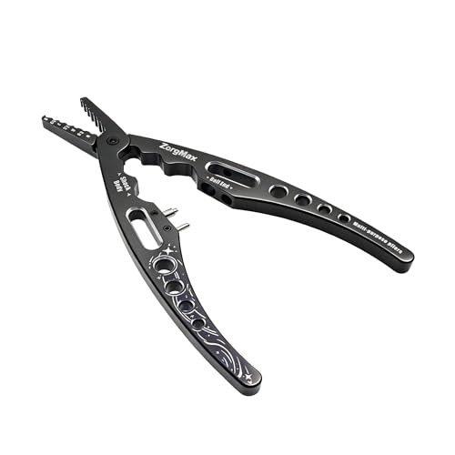 Multi Function Shock Absorber Pliers for 1/8 1/10 Scale RC Cars | Professional RC Repair Tool,Ball Cup & Rod Clamp Screw Plier