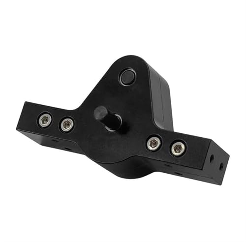 RC Gear Box for Axial Scx10 II Upgrades Parts 1/10 Rc Crawler Car Metal D90 Transfer Case Gearbox with Motor Gear Accessories(Black) - color: Black