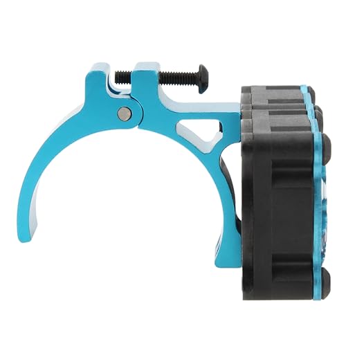 DKKY RC Motor Cooling Fan Heatsink 18000RPM 36mm for ARRMA Axial Traxxas 1/6 1/8 1/10 RC Models with 3650 Motor (Blue) - color: Blue