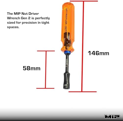 MIP RC Hex and Nut Screwdriver Set 9620 – 3-Piece Tool Kit (1.5mm, 2.0mm, 7.0mm) for RC Cars, Helicopters, Drones, Boats – Precision Hexagon Allen Wrenches and Nut Drivers for RC Repair – Made in USA - style: Metric 1.5mm 2.0mm 7.0mm