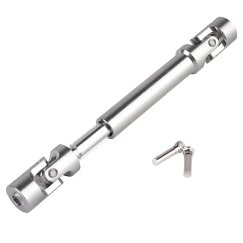 Stainless Steel Driveshaft Heavy-Duty Universal Joint Drive Shaft 82-120mm for 1/18 RC Rock Crawler Axial UTB18 Capra Unlimited Trail Buggy Upgrade Parts Replacements(Rear) - style: Rear