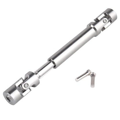 Stainless Steel Driveshaft Heavy-Duty Universal Joint Drive Shaft 82-120mm for 1/18 RC Rock Crawler Axial UTB18 Capra Unlimited Trail Buggy Upgrade Parts Replacements(Rear) - style: Rear