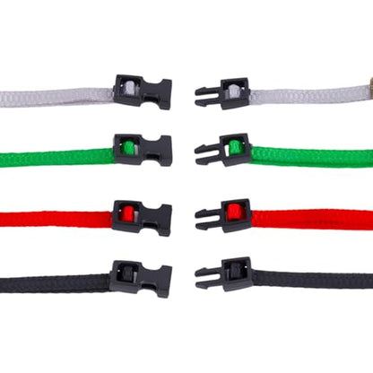 5Pcs RC Roof Rack Straps Adjustable for 1/10 1/18 1/24 Crawler TRX4 SCX10 | Nylon luggage rope secures gear on RC crawler roof racks.Fits For TRX4 TRX6 SCX10 D90 TRX4M SCX24 FCX24.5-pack upgrade Parts. - color: Green