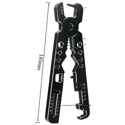 RC Crawlers Components Multi Tool Metal Clamp Shock Absorber Pliers Ball Head Clip for 1/8 1/10 RC Car Upgrades Parts Spare Toy Models