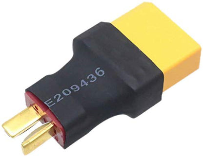 2pairs No Wires XT90 XT-90 Plug to Male Female T Plug Adapter Connector Wireless Conversion for RC Lipo NiMH Battery Charger