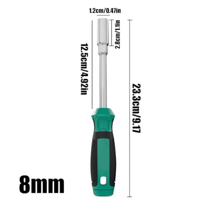 Hex Nut Wrench 5-13mm Comfort Grip Nonslip Hand Grips | Nut Driver Screwdriver Hand Tool Set for Tightening Loosening Fasteners on Rc Quadcopter Helicopter Car Airplane Models - color: 8