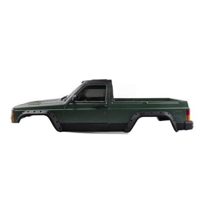 RC Car Hard Body Shell Kit,313mm Wheelbase Cherokee Body Car Shell for 1/10 RC Crawler Axial SCX10 & SCX10 II 90046 90047 TRX4 Kit (Military Green, Pickup A) - color: Military Green, Pickup a