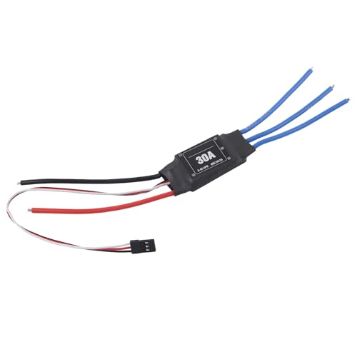 Bidirectional Brushless ESC Electronic Speed Controller for RC Car Boat Ship Underwater Propeller (30A)