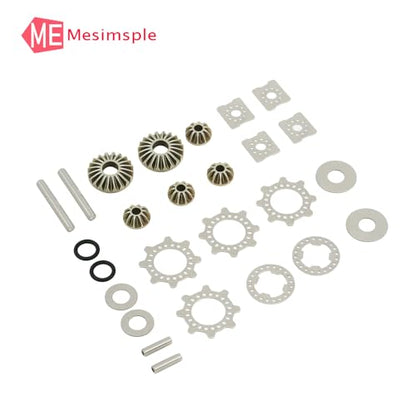 Steel Limited Slip Active Diff Plates EXB Differential Gear Set ARA310984 ARA310985 for Arrma 1/8 Kraton Outcast Notorious Talion Typhon 6S EXB Series RC Car Upgrade Parts