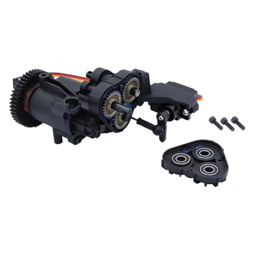2 Speed Transmission Gearbox with Internal Gears and Servo for 1/10 RC for Crawler TRX4 TRX6 Upgrade Parts