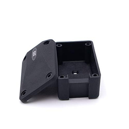 KYX Racing Hard Plastic Receive Box DIY Upgrades Parts Accessories for 1/10 RC Crawler Car Axial SCX10 II 90046 Wraith D90 Traxxas TRX4 TRX-4