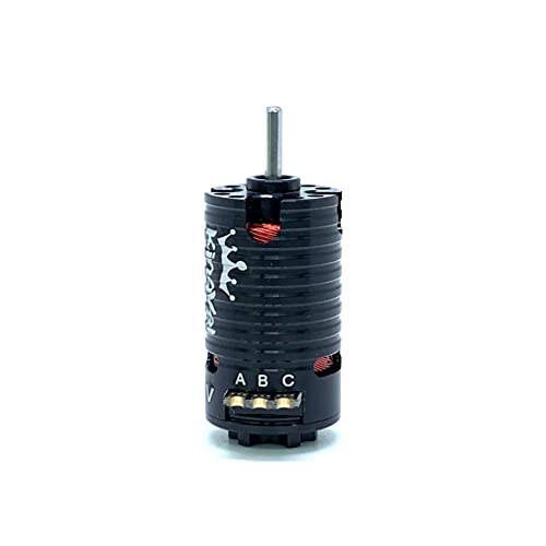KingVal Replacement MINI 1410 2500KV Brushless Motor Shaft Diameter 2mm Compatible with Kyosho 1/24 1/28 RC Mini Car