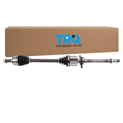 TRQ Front Passenger Side CV Axle Assembly Compatible with 2011-2013 Honda Odyssey LX EX-L EX - style: CSA81736