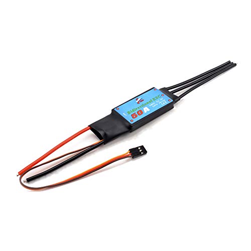 50A Bidirectional Brushless ESC Electric Speed Controller | Electric Speed Controller for RC Car Boat Underwater Propeller - color: 50A ESC