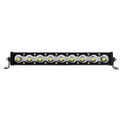 MEUS RACING RC Car LED Lights Roof Light Bar Kit - 1/10 1/8 Scale RC Crawler Upgrades for Axial SCX10, Wraith, Traxxas TRX4, TRX6, Redcat Gen8 (95mm, 9 Beads) - size: 95mm, 9 Beads