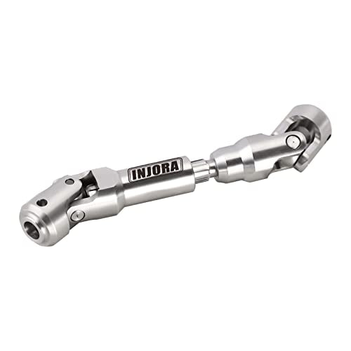 INJORA Stainless Steel Heavy-Duty Drive shafts for 1/10 RC (84-102mm) - size: 84-102mm