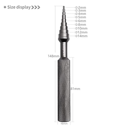 Hobbypark RC Bearing Driver Bearing Puller Removal Tool Bearing Press and Small Sleeve Hex Socket Wheel Wrench for RC Car Roller Skates Skateboards