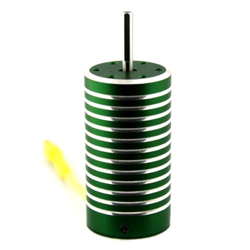 2445 3800KV Brushless Motor Shaft Diameter 3.175MM for 1/14 1/16 Scale On-Road Buggy Monster RC Car - size: 3800KV
