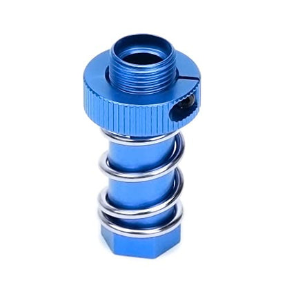 Aluminum Servo Saver Tube with Clamping Nut for Arrma 1/8 Kraton 6s Senton Talion Typhon 1/7 Infraction Mojave Upgrade Parts(Navy Bule) - color: Navy Blue