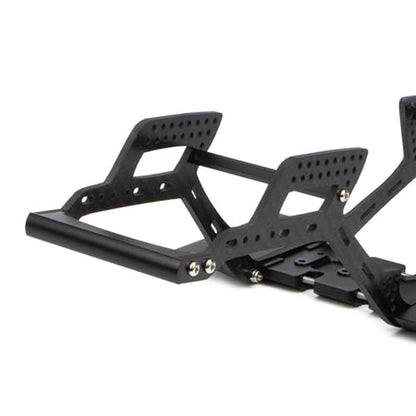 Carbon Fiber LCG Chassis Kit for 1/10 RC Crawler Car SCX10 II Element Enduro SOA Built Trail Truck DIY Upgrade Parts