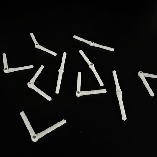 10PCS RC Airplane Plastic Pin Hinge for RC Plane Helicopter Aircraft DIY Model Plane Fix Wing Parts (2.5x43mm) - style: 2.5x43mm