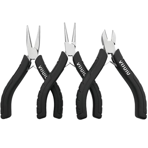3-Piece Jewelry Pliers Set Jewelry Making Tools