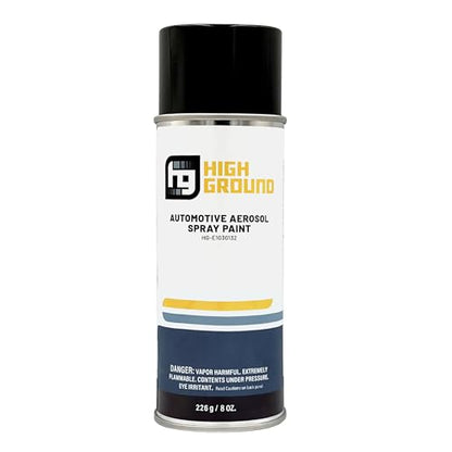 HIGH GROUND Factory Matched Automotive Spray Paint for Ford Automobiles (PQ Race Red Solvent)