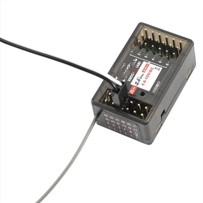 RC Front Rear Lamp Group Compatible with DumboRC X6DC 2.4G 6CH Receiver with Strip Light Control Board Module Set for RC Car Transmitter Replacement Accessories