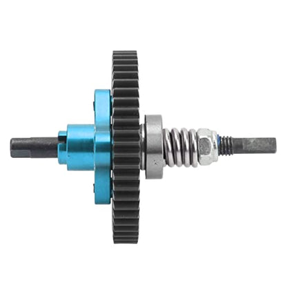 Yosoo 54T High Performance Aluminum Steel Differential Slipper Clutch Assembly for Slash 1/10 RC Cars, Easy to Install and Remove (Red) (Blue) - color: Blue