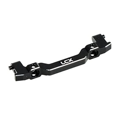 LCX Racing 1/24th RC Crawler Car CNC Machined Aluminum Front Bumper Mount Front Bumper Bracket for Axial SCX24, Upgrades Parts Accessories