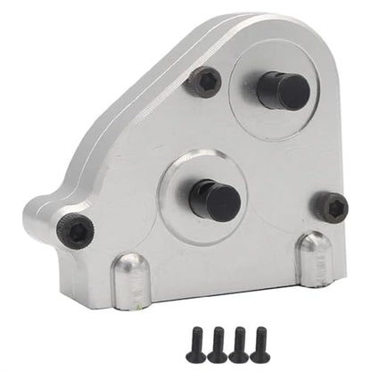 RC Car Parts for MN G500 for MN128 MN86KS MN86 MN86K MN86S 1/12 Metal Transmission Gearbox Transfer Case Modification RC Crawler Car Upgrade Parts(Silver) - color: Silver