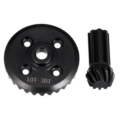 30T/10T Steel Differential Drive Gear+Front Rear Helical Bevel Gear for MJX Hyper Go 14210 14209 16208 H14BM 1/14 RC Car Upgrade Part