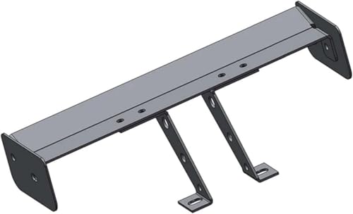 Rc Rear Spoiler Wing,Aluminum Alloy Rc Rear Wing RC Car Parts for 1/10 RC On Road Racing Drift Car HSP HPI Kyosho TT-01 TT02 (155mm) - color: 155mm