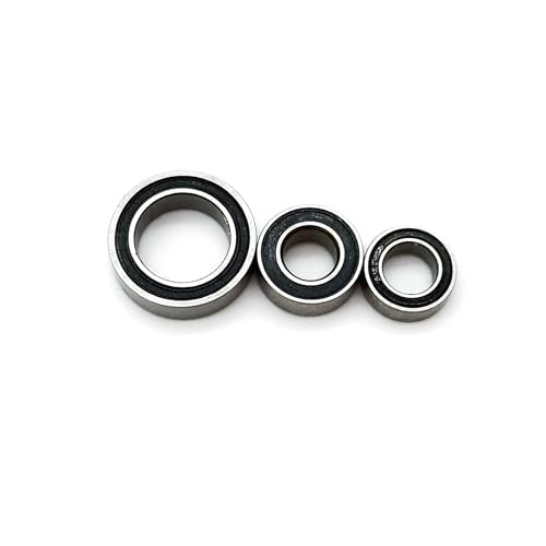 18pcs RC Car Ball Bearing Set 4x7x2.5mm 4x8x3mm 7x11x3mm Compatible with Wltoys 1/14 144001 RC Car Upgrade Parts