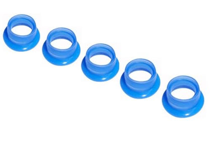1/10 Scale RC Off/on Road Car Engine Motor .12 15 .18 20 Rear Exhaust Pipe Manifold Gasket Seal Tubing Joint Adapter Silicone Gasket 5pcs/Bag Blue FC Power OS SH GO HSP VX