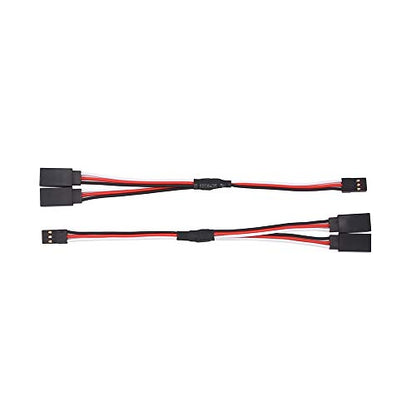 5pcs 6" / 150mm Servo Cable Y Harness Extension Cord 22awg 60 cores for RC Car Helicopter Servo Receiver Wire Lead(C141-5)