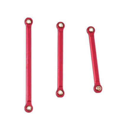 RC Car Parts Compatible with Traxxas for TRX4M 1/18 RC Crawler Car Upgrades Parts Accessories 8Pcs Metal Suspension Link Suspension Link 9749