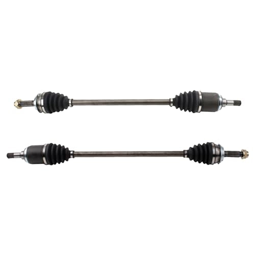 TRQ Rear Driver and Passenger Side CV Axle Assembly Set 2 Piece Compatible with 2017-2021 Honda CR-V AWD - style: CSA36015