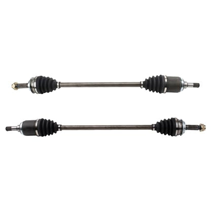TRQ Rear Driver and Passenger Side CV Axle Assembly Set 2 Piece Compatible with 2017-2021 Honda CR-V AWD - style: CSA36015