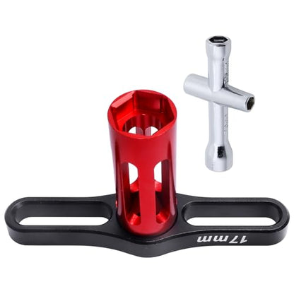 17mm Hex Wrench & Small Cross Wrench RC Tools for 1/8 1/10 Traxxas Arrma Redcat RC Car Truck Crawler Buggy