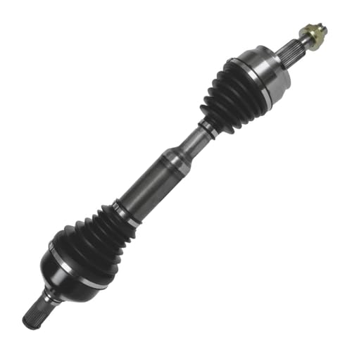 Detroit Axle - AWD Front CV Axles for 2014-2022 Jeep Cherokee | 2015 2016 2017 2018 2019 2020 2021 CV Axle Shafts Assembly Replacement - size: D-0255x2/Pair
