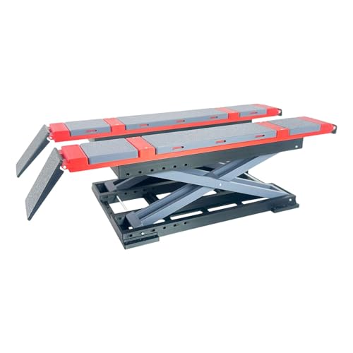 RC Scissor Lifting Platform,RC Car Stand for 1/18 Scale Crawler Accessories Realistic Display Lifting Stand Adjustable