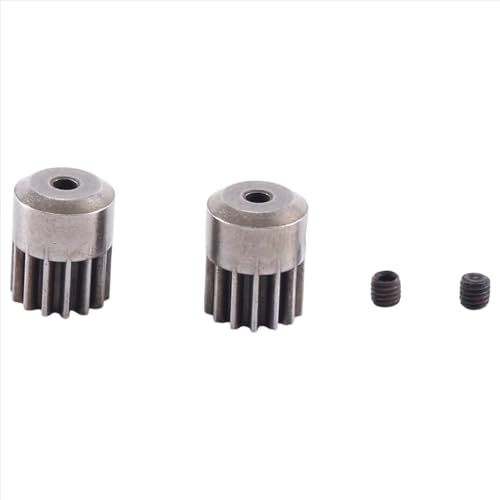 Compatible with MJX for Hyper Go 16207 16208 16209 H16P 1/16 RC Car Spare Parts 2Pcs Motor Gear Pinion Gear 16392 RC Assortment