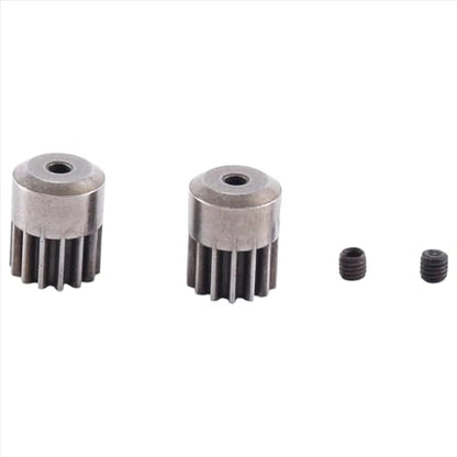 Compatible with MJX for Hyper Go 16207 16208 16209 H16P 1/16 RC Car Spare Parts 2Pcs Motor Gear Pinion Gear 16392 RC Assortment